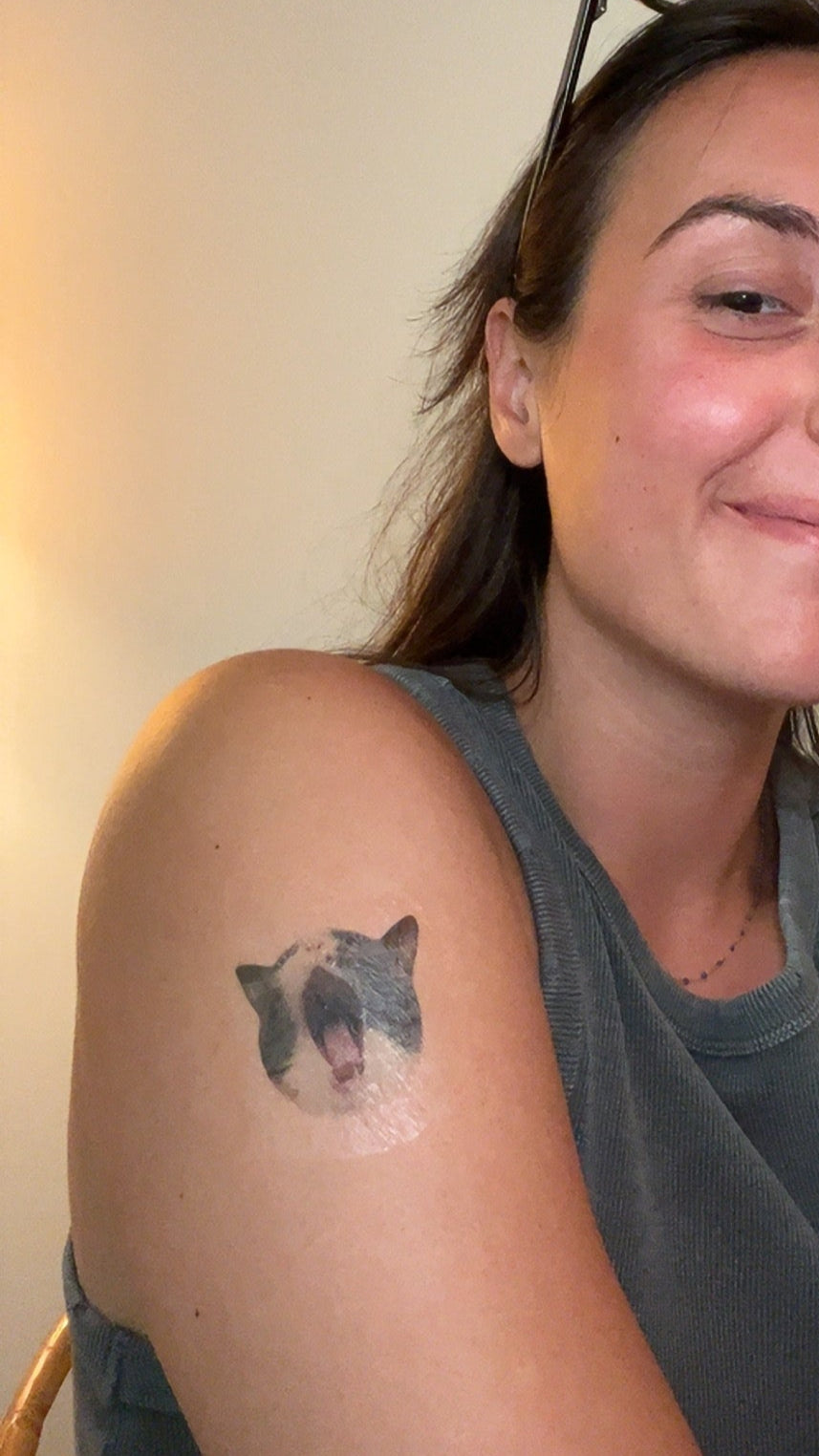 Tatouages personnalisés éphémères