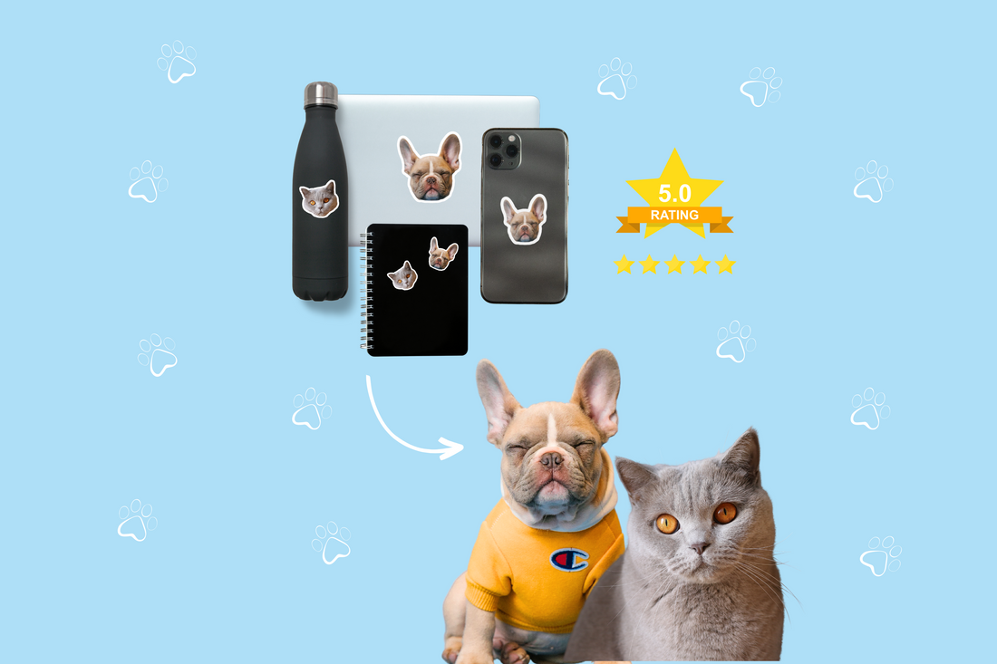 Pourquoi les stickers d'animaux de compagnie sont le cadeau Idéal