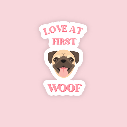 Love at first WOOF 🐶🩷