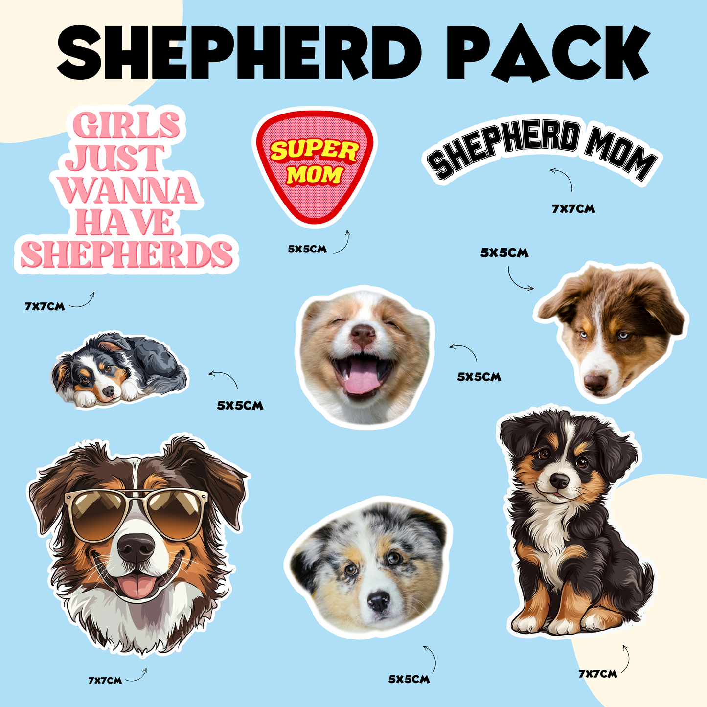 PACK SHEPHERD LOVERS