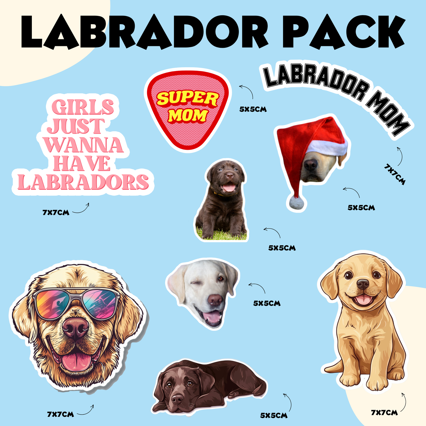 PACK LABRADOR LOVERS